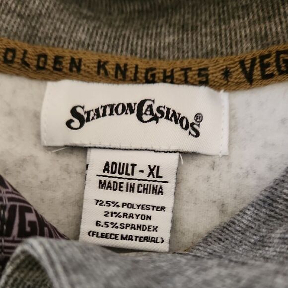 Vegas Golden Knights Gray Pullover - Picture 5 of 5